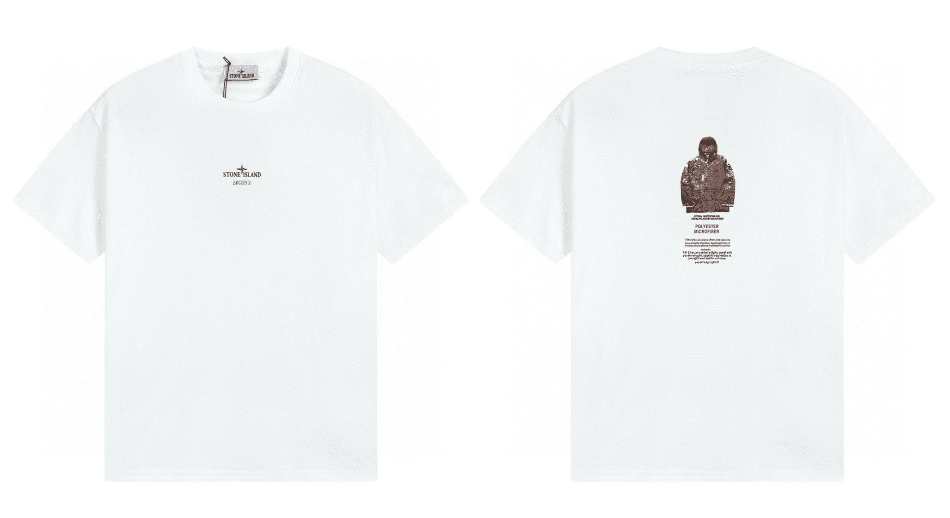 Stone Island Graphic T-Shirt Eclipse Print — 28