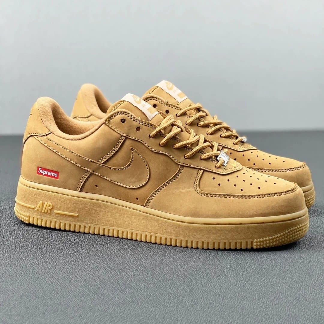Nike Air Force 1 Low Triple White — OWF版本 · 空军小麦SUP联名DN1555-200