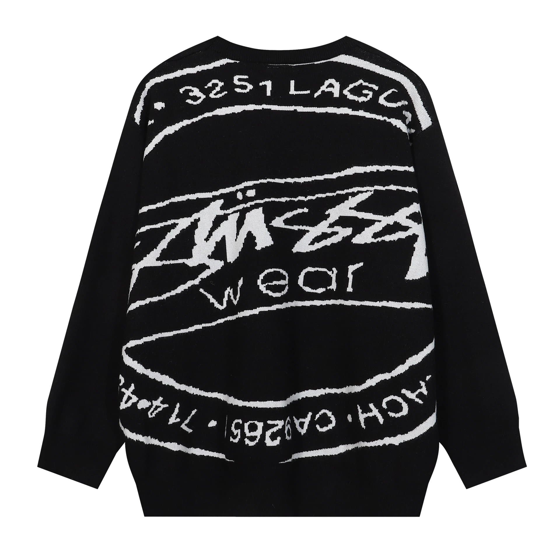 Sp5der Knit Sweater Spiral Logo — 0527009QN