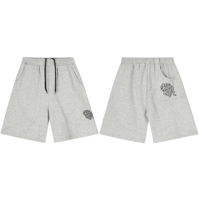 Balenciaga Track Pants Logo Embroidery — Me-P066灰色