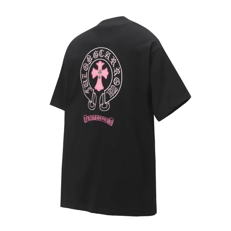 Graphic Tee Chrome Hearts Lips & Skull — 6110黑色22207