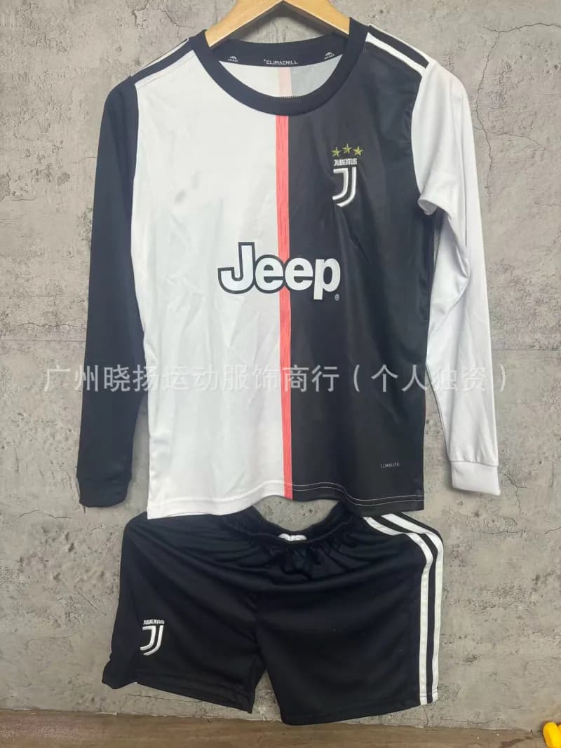 Nike Home Kit Ronaldo #7 — 1920尤文长袖童装印C罗7号