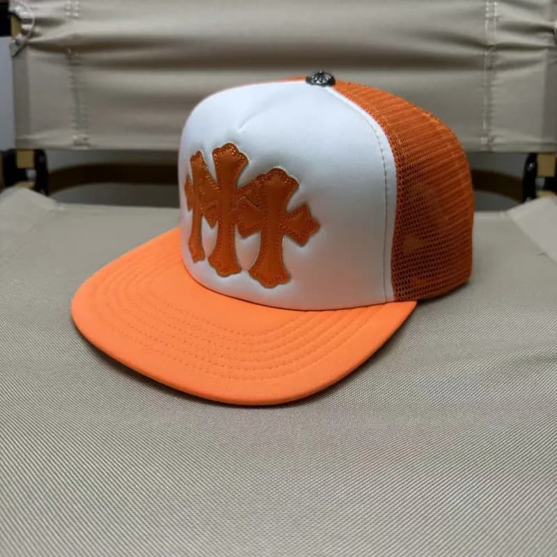 Chrome Hearts Trucker Hat Cross Logo