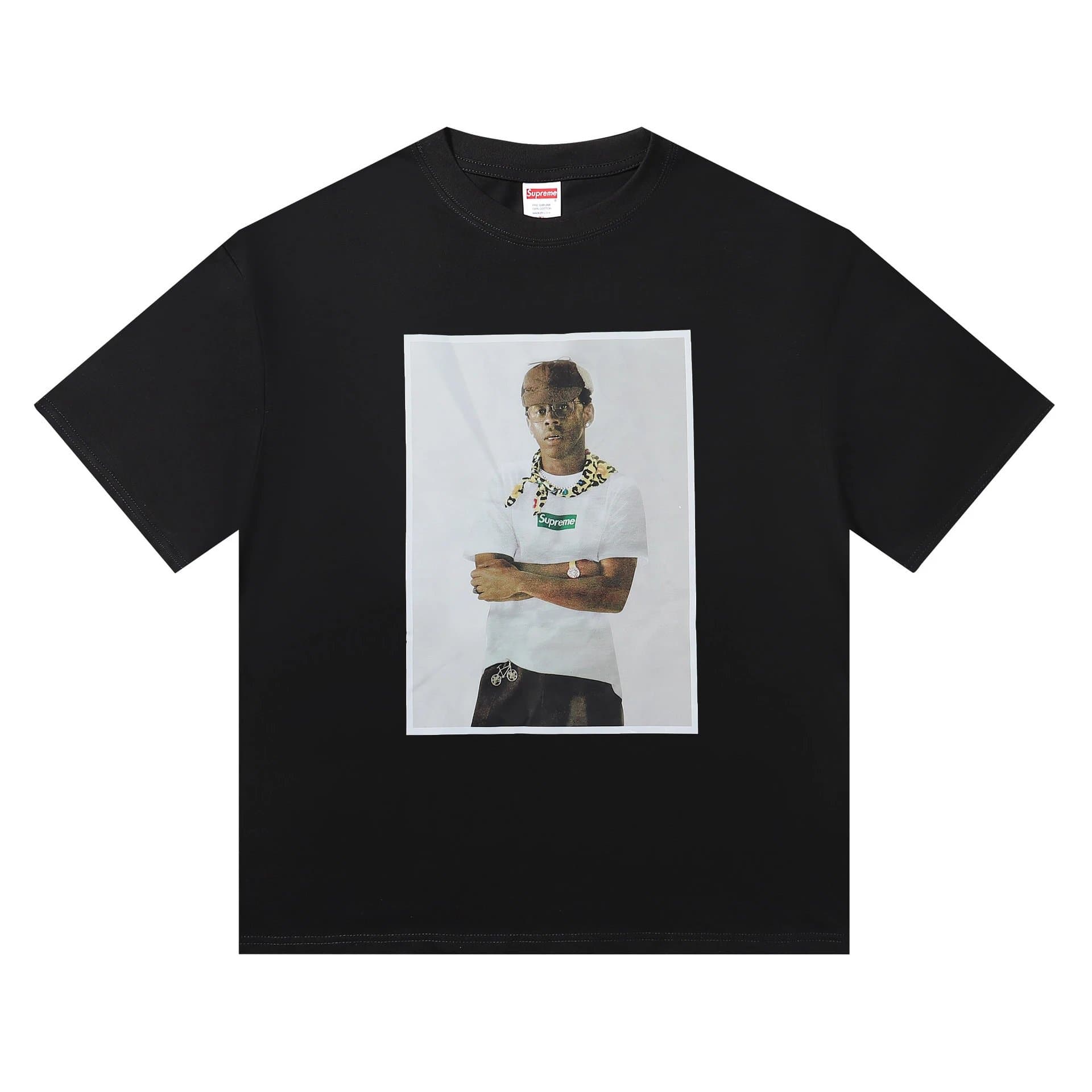 Supreme Sheep Box Tee Sheep in Frame — E2025黑色