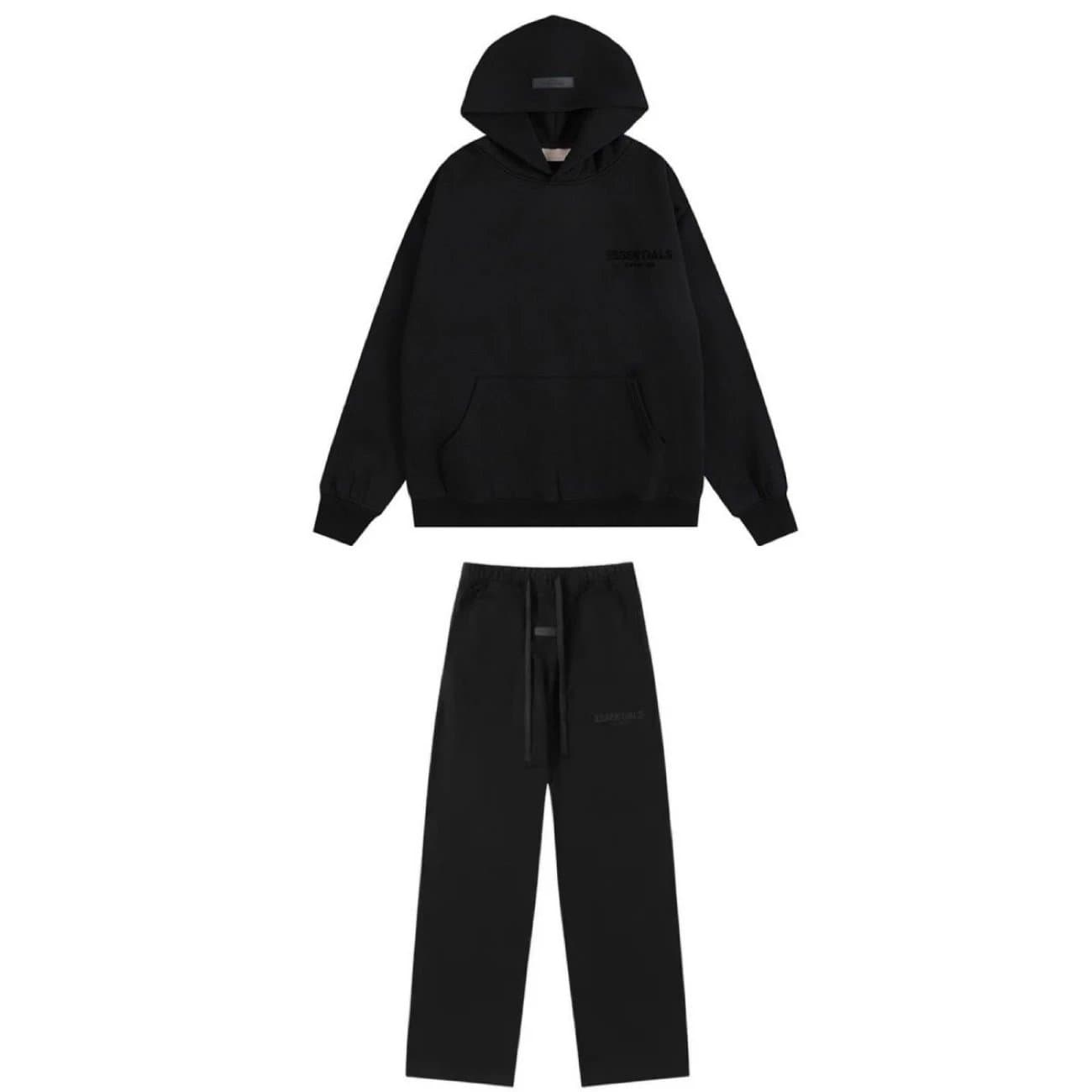 Fear of God Essentials Hooded Sweatshirt Essentials Logo — 4