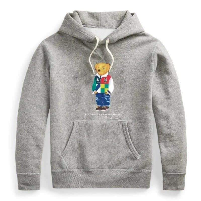 Polo Ralph Lauren Polo Bear Hoodie Heather Grey