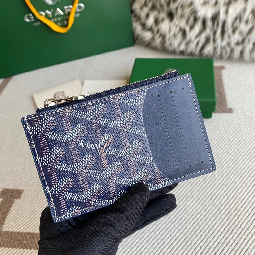 Goyard Card Holder Saint Louis Canvas