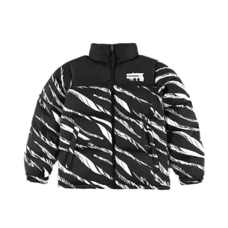 The North Face Nuptse Jacket Gradient Black to White — 20