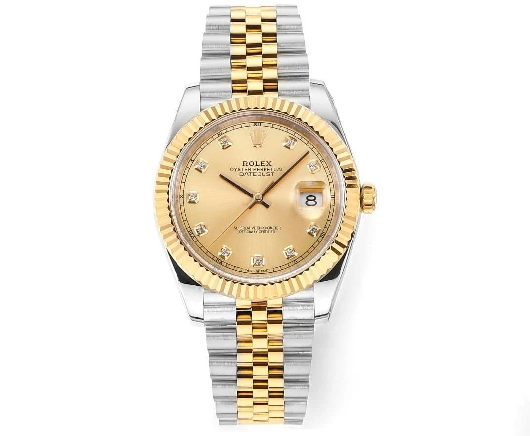 Rolex Oyster Perpetual Datejust Two-Tone Diamond Dial