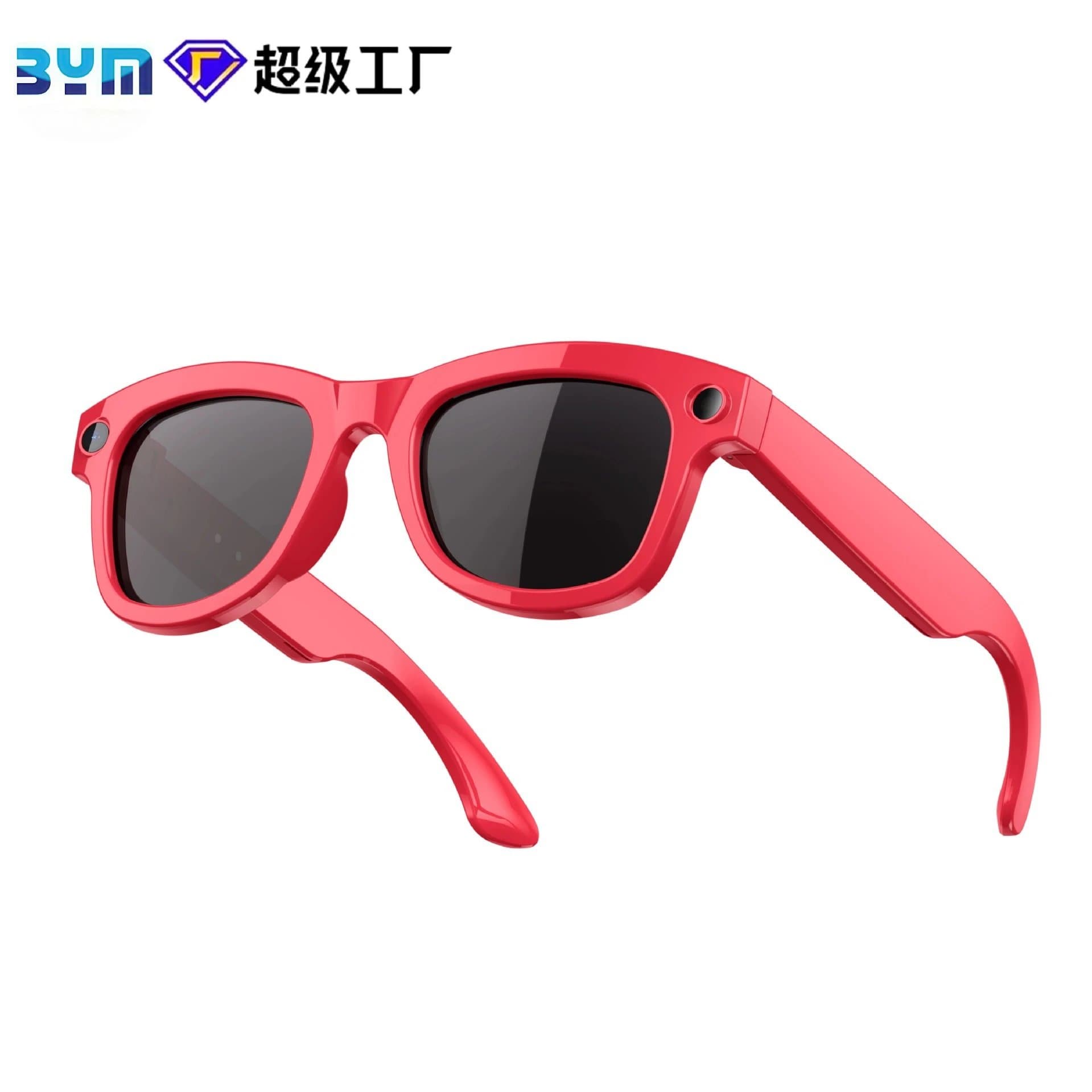 Ray-Ban Spectacles Black Frame — M01红色（500w）定制款