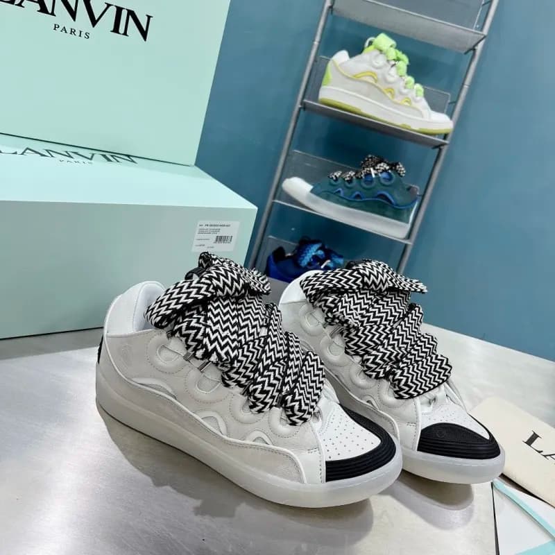 Lanvin Sneaker Zigzag Lace
