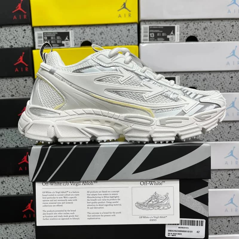 Off-White Diagonal Ice Blue — Be C99 10101 白色 F24 10015