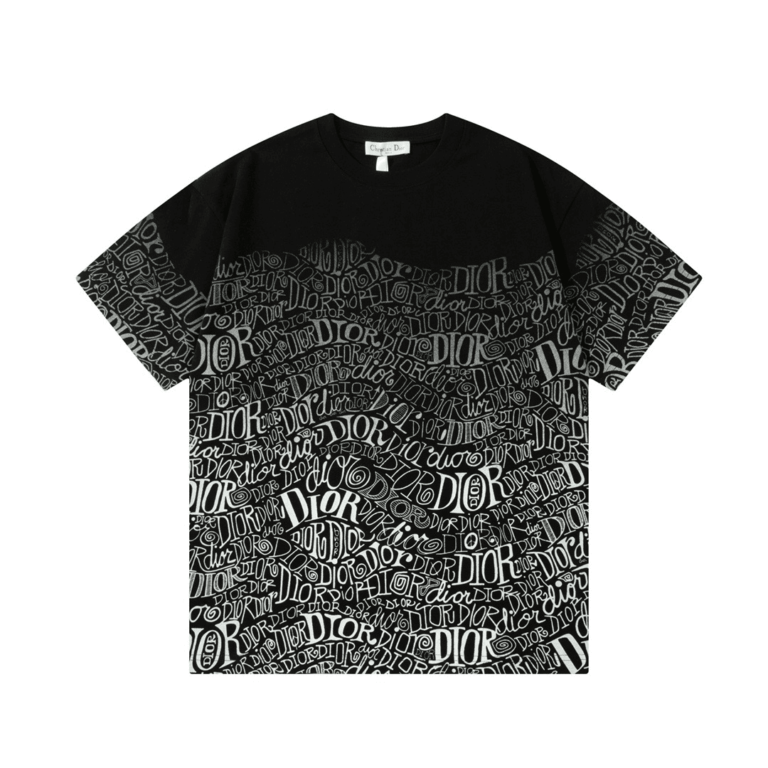 Dior T-Shirt Brushstroke Logo — 02