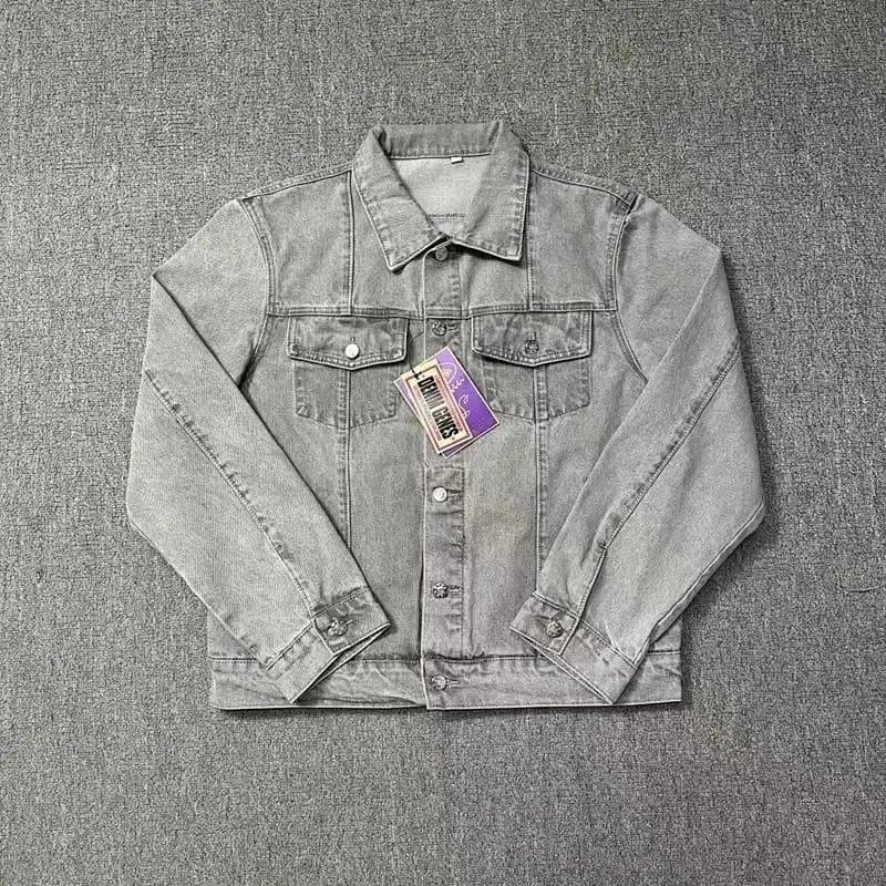 Travis Scott Denim Jacket and Jeans Set Cactus Jack Star Logo — 07