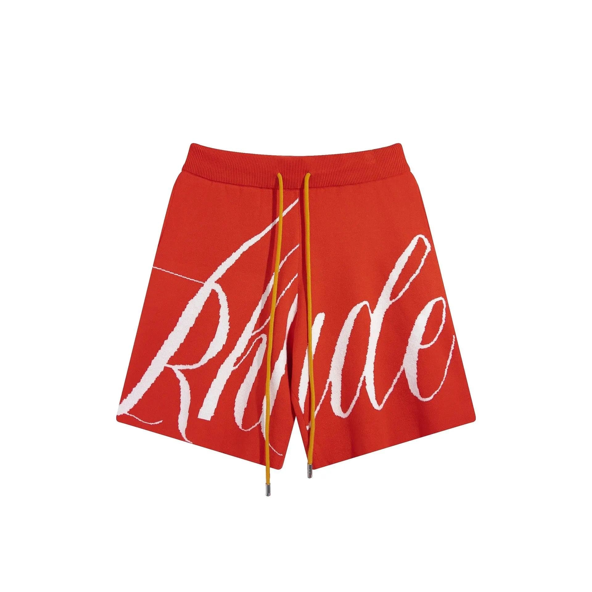 Rhude Knit Shorts Script Logo — 11