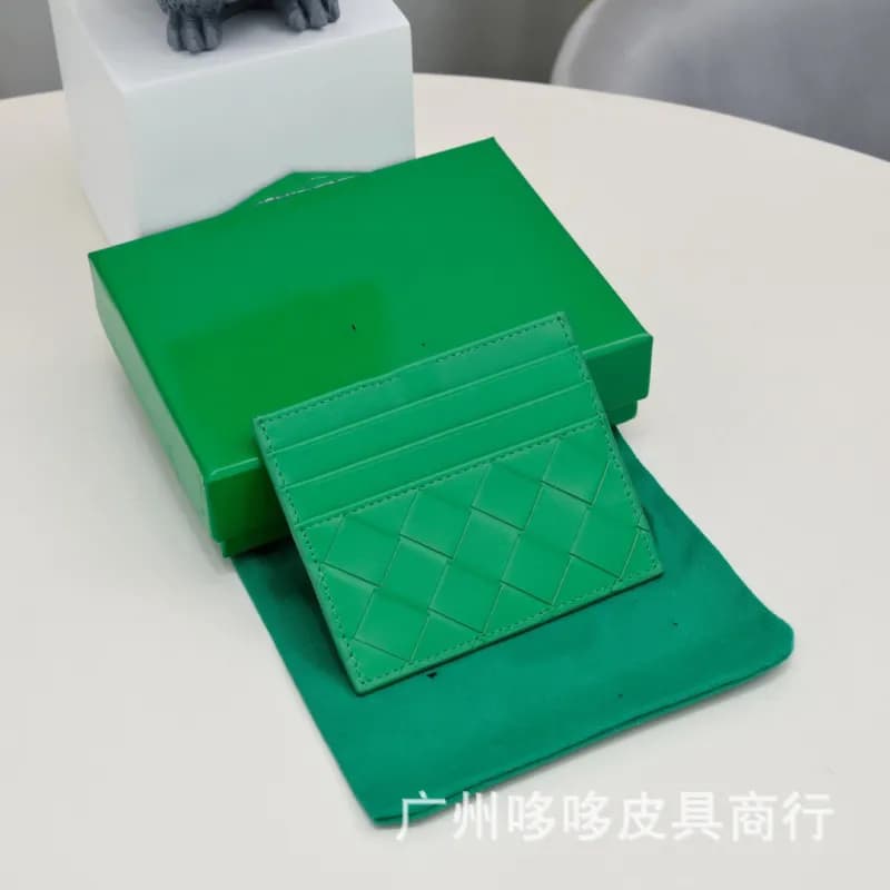 Bottega Veneta Cassette Cardholder Intrecciato