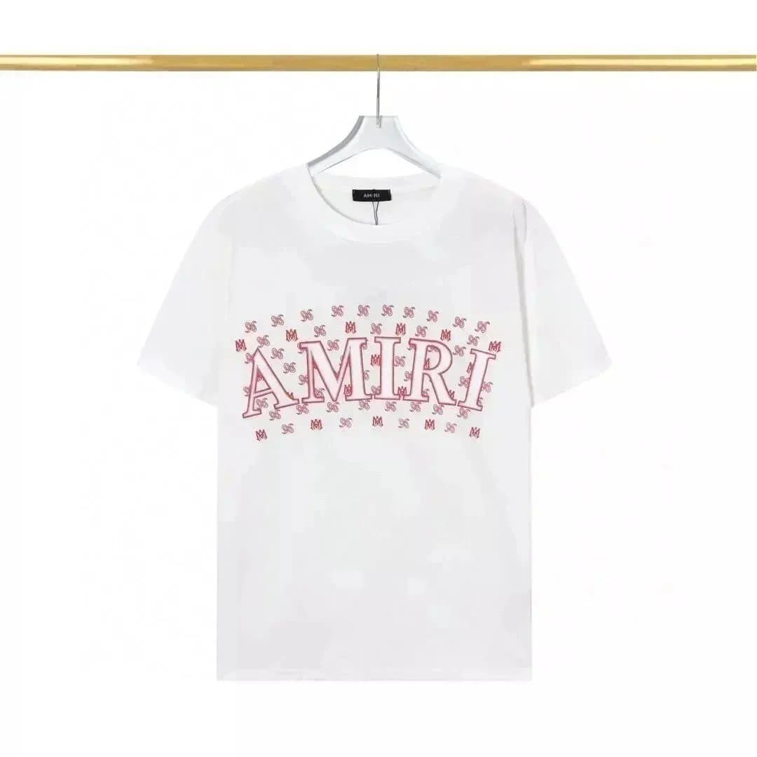 Graphic Tee Amiri Script 22 — 18白色【High version】