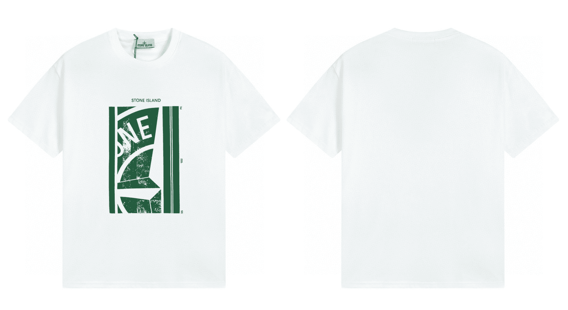 Stone Island Graphic T-Shirt Eclipse Print — 38