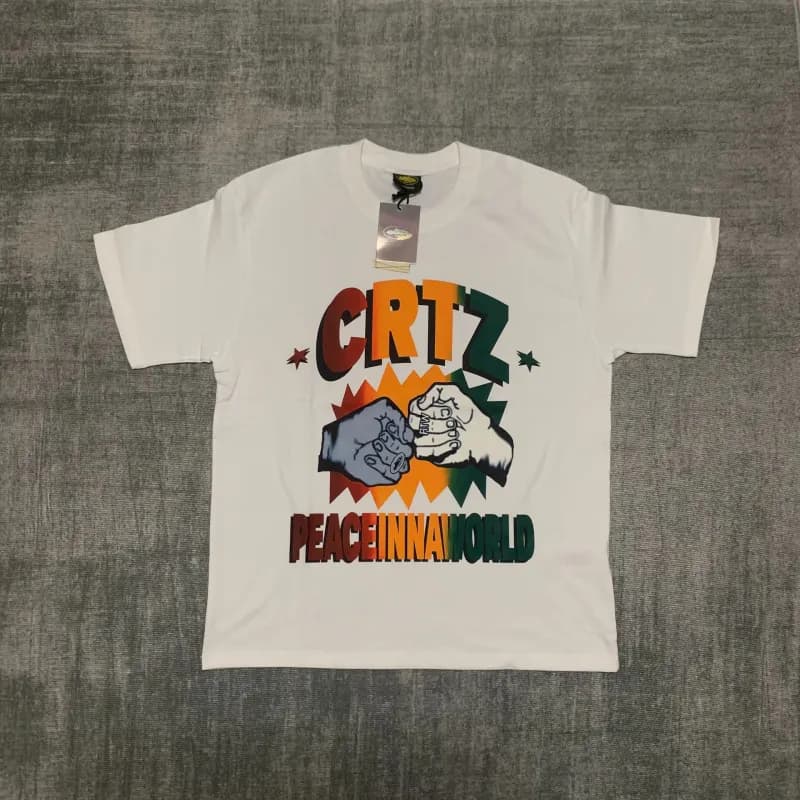 Corteiz CRTZ Peace Inna World Tee Peace Inna World Graphic