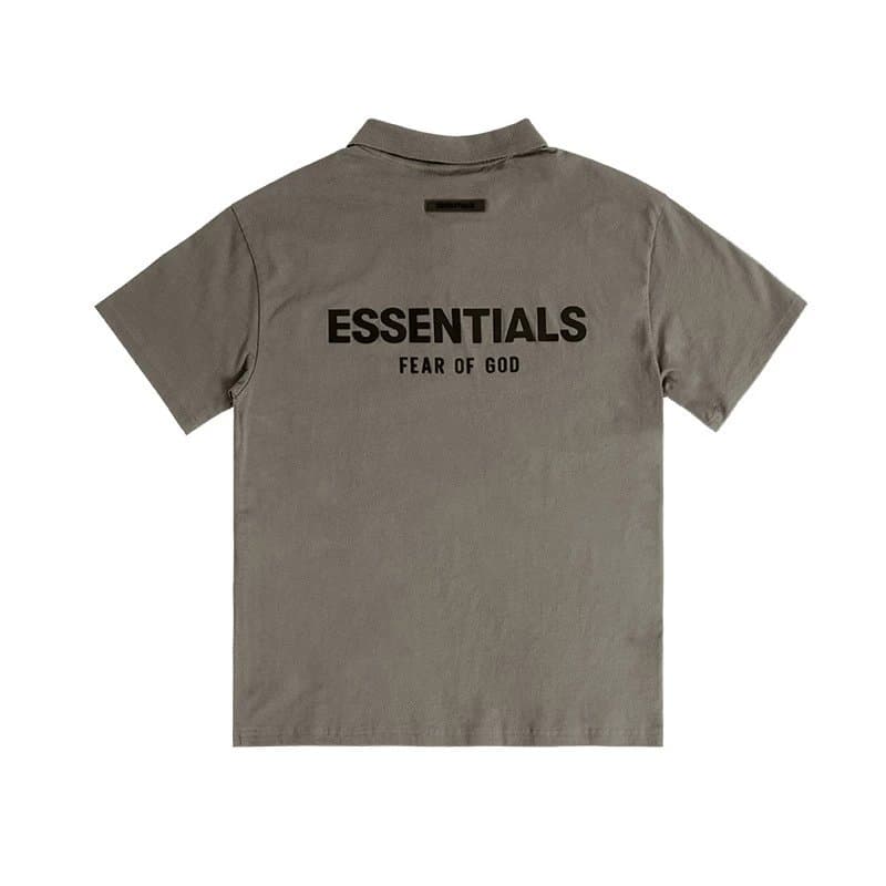 Fear of God Essentials Logo Tee Essentials — 灰褐色5