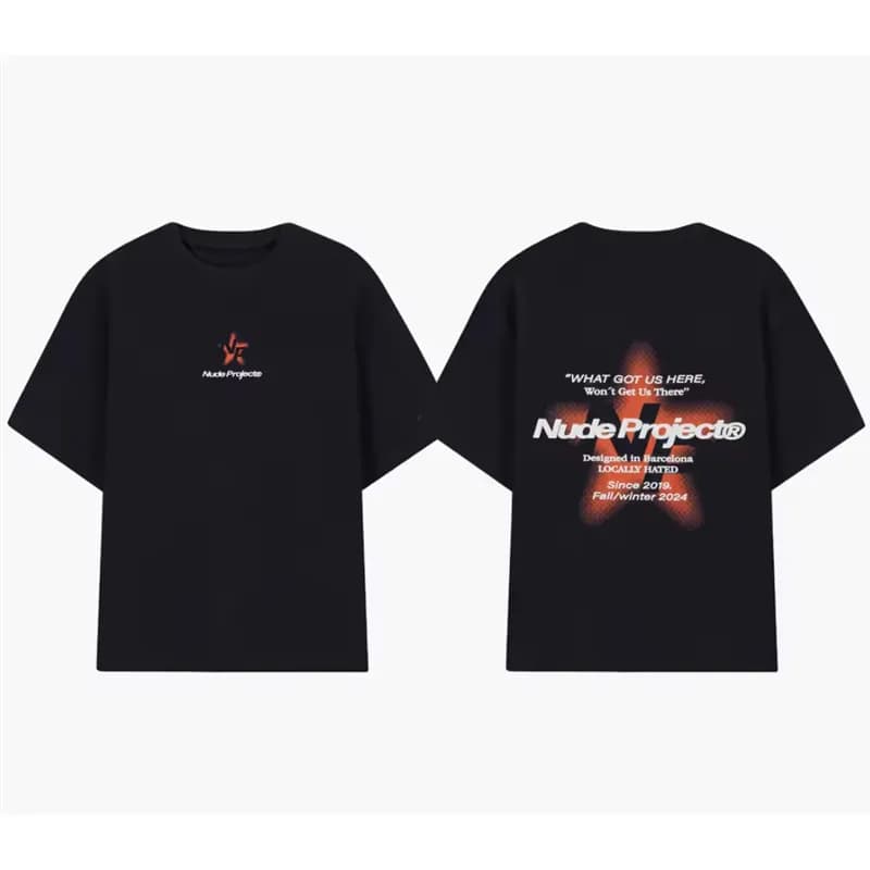 Broken Planet Graphic Tee Ice Swan Print — T
