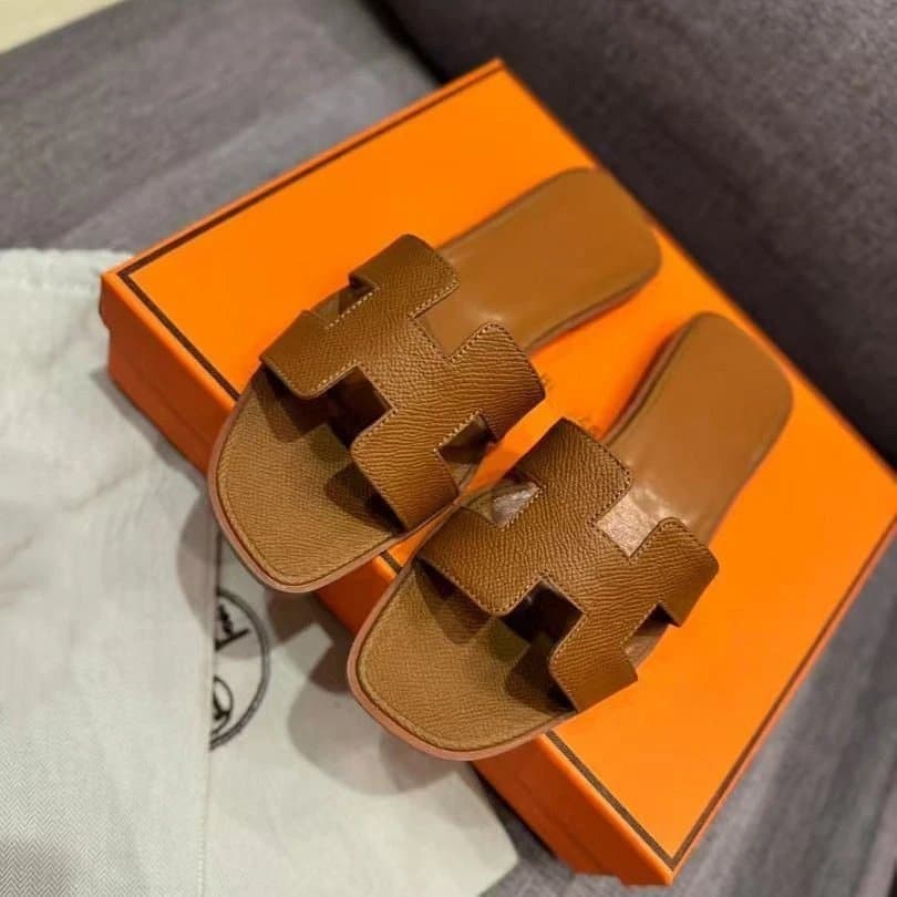 Hermès Oran Sandal H Logo