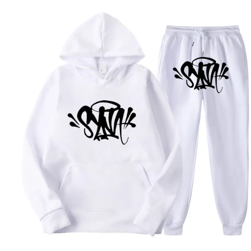 Corteiz Hoodie and Joggers Set Graffiti Logo — 3