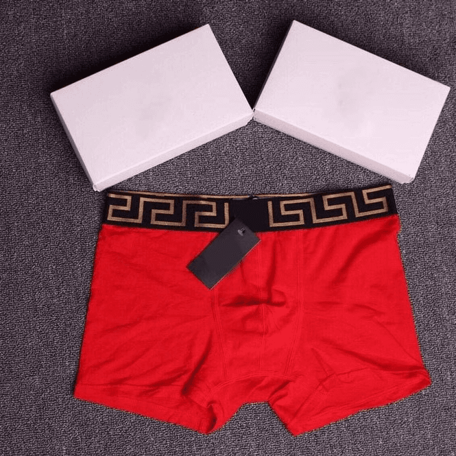 Under Armour Boxer Briefs 4-Pack — VS-红色
