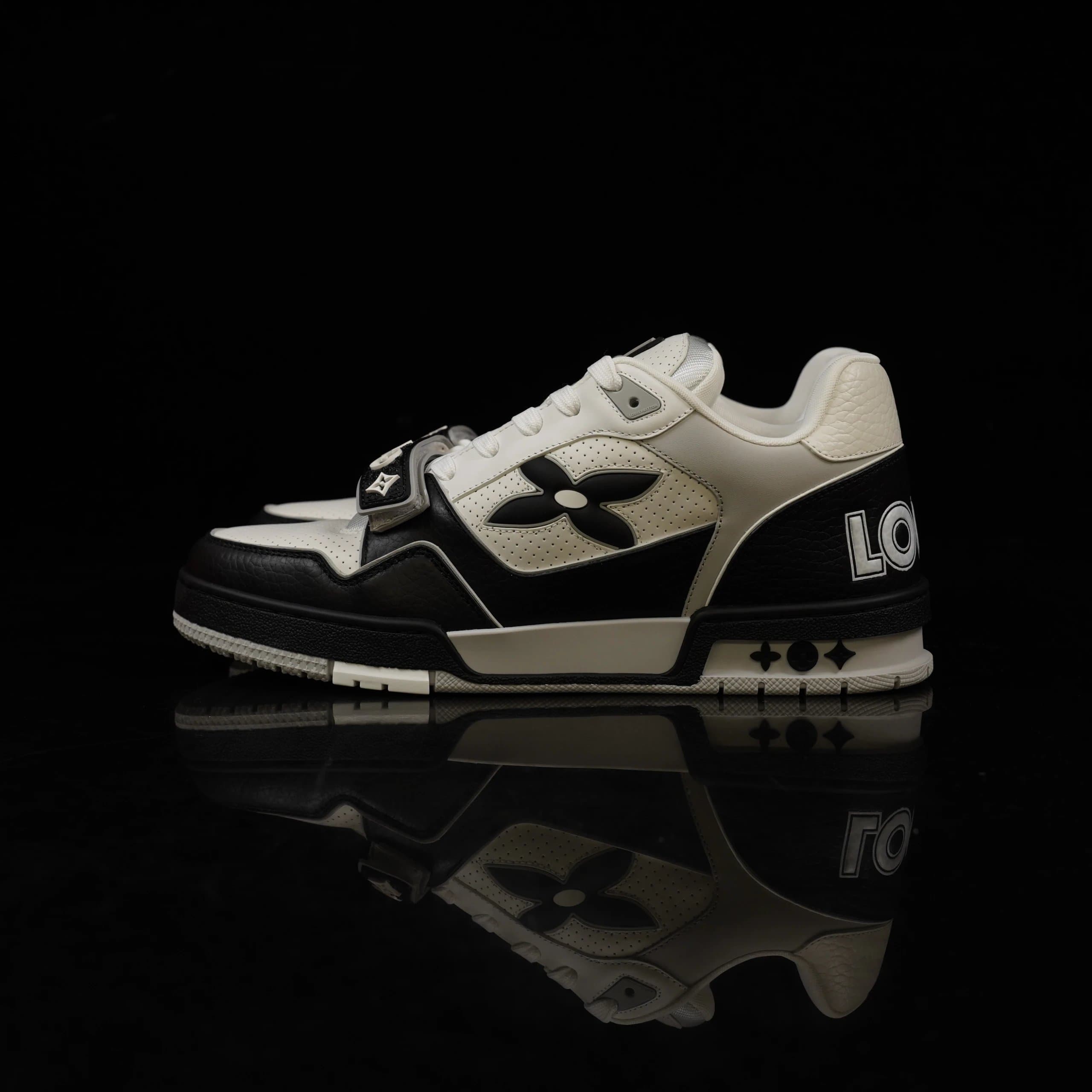 Louis Vuitton LV Trainer Monogram Brown — 尺码备注 · IV 魔术贴黑色