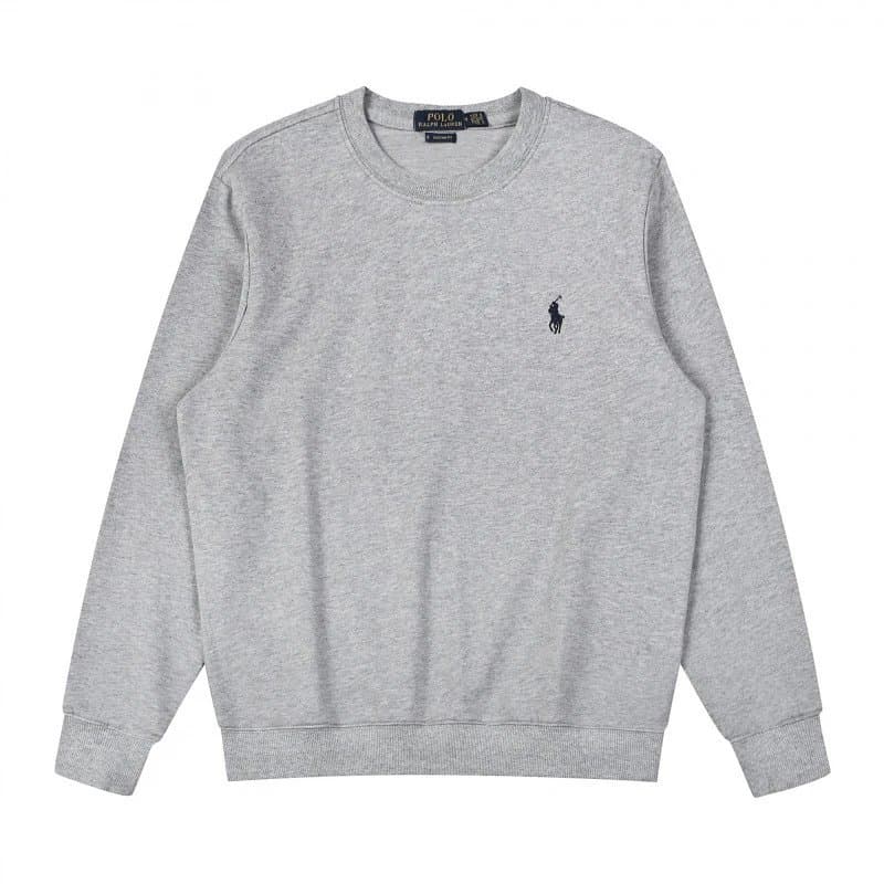 Polo Ralph Lauren Classic Fit Jogger Navy — 圆领灰色黑标