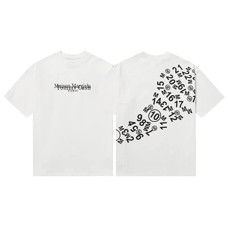Maison Margiela × Tommy Hilfiger T-Shirt Numbers Print