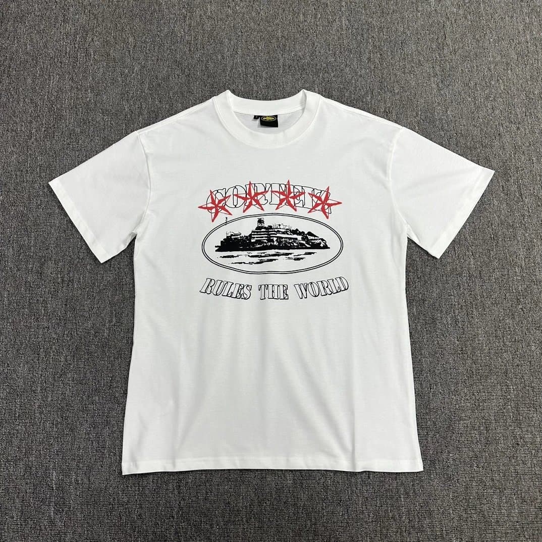 Corteiz Graphic Tee Bomb Print — 3115 ( 白色 )