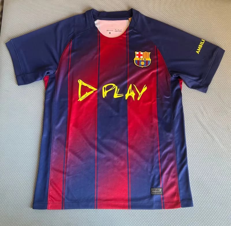 Nike FC Barcelona Home Jersey D-Play Ambilli Collaboration