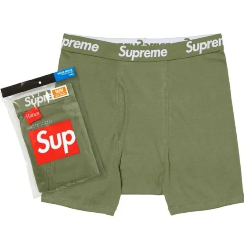 Supreme Boxer Briefs Olive