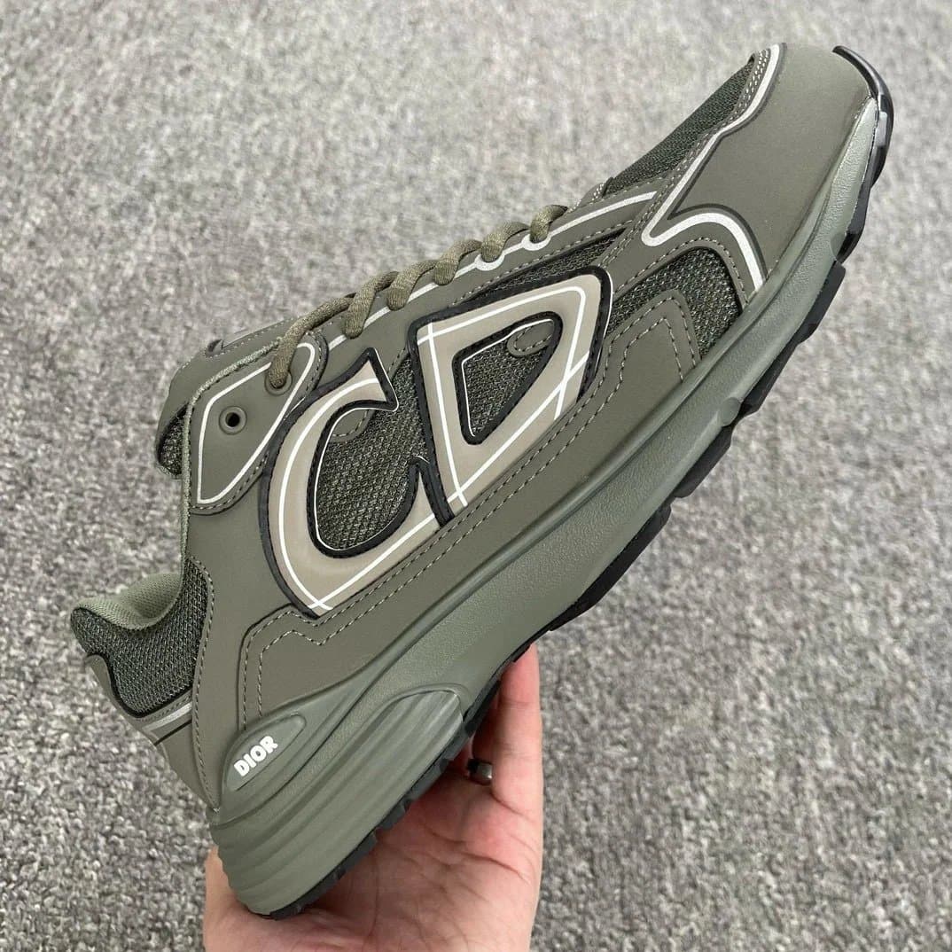 Dior B22 CD Logo — A+版本 · 橄榄绿