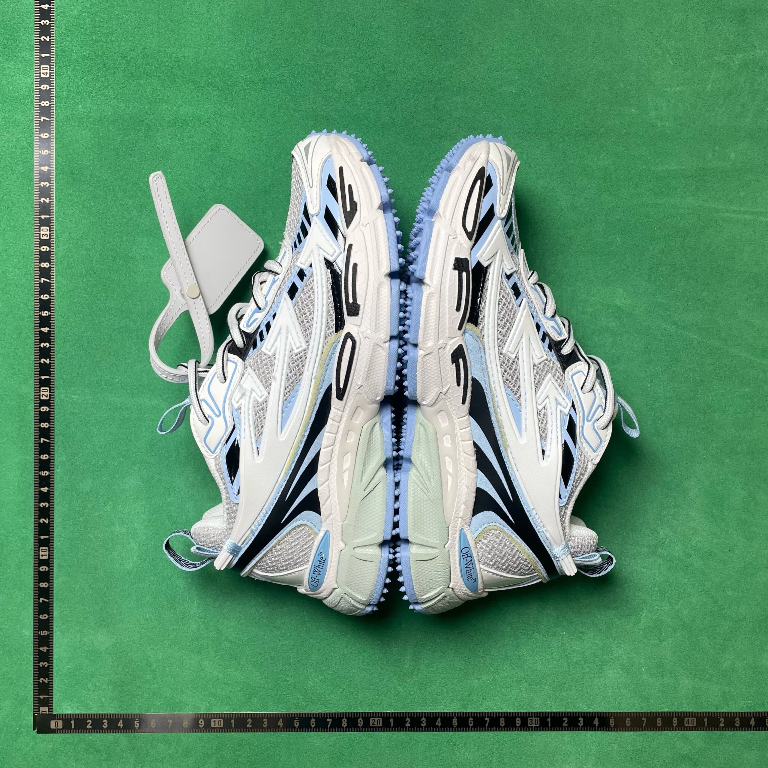Off-White Diagonal Light Blue