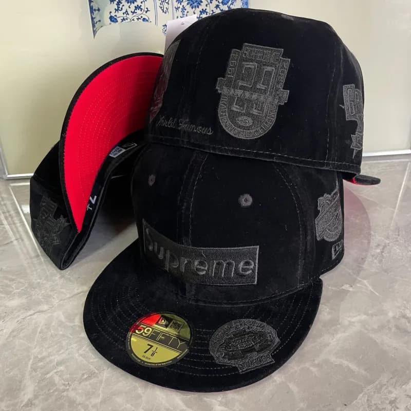 New Era 59FIFTY Embroidered Logo Patchwork — Style-25