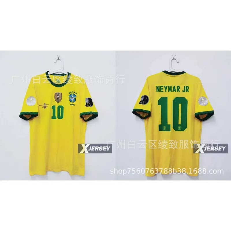Nike Brazil National Team Home Jersey Neymar Jr #10