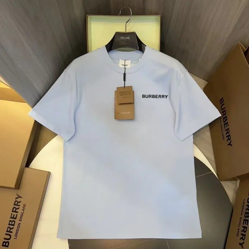 Burberry Equestrian Knight Tee Logo Print — 11