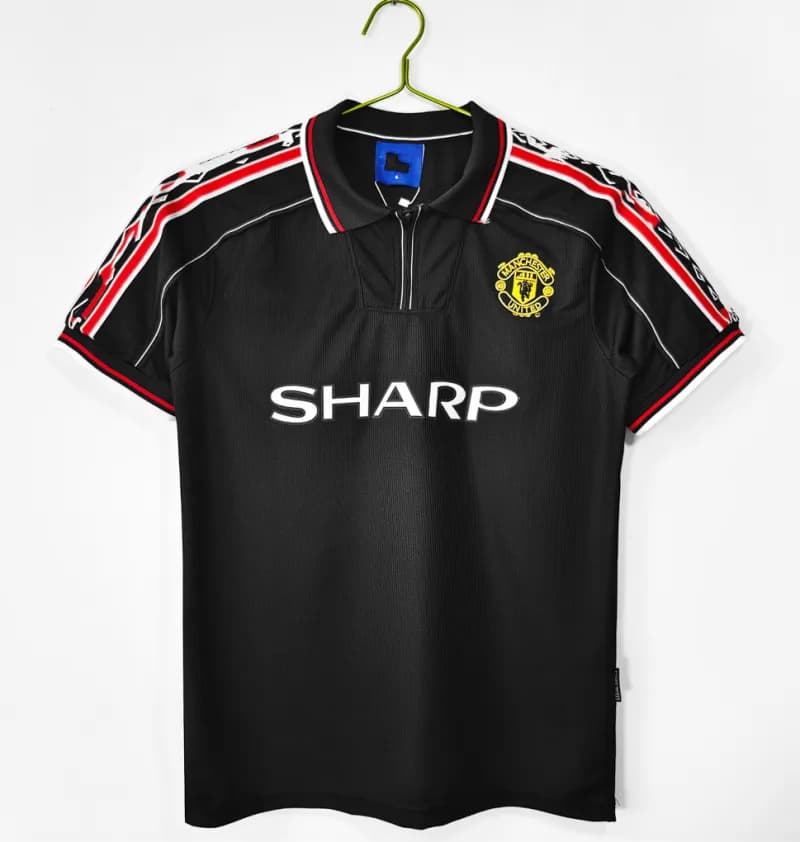Adidas Spain National Team Shirt 1994 World Cup Home — 98-99曼联黑色