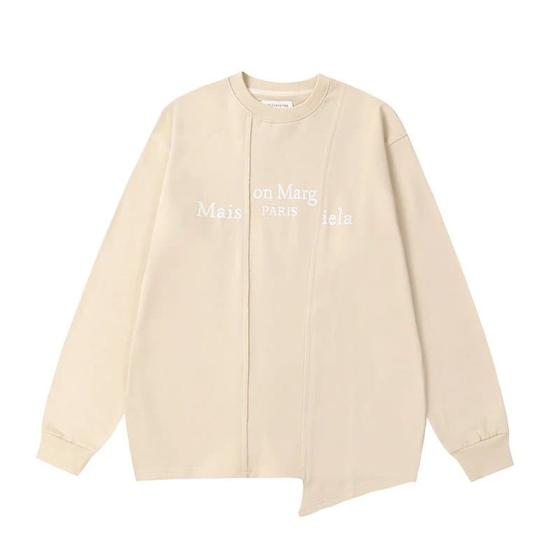 Maison Margiela Numbered Shirt Back Print — 6361杏色