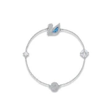 Swarovski Swan Bracelet Crystal-Embellished