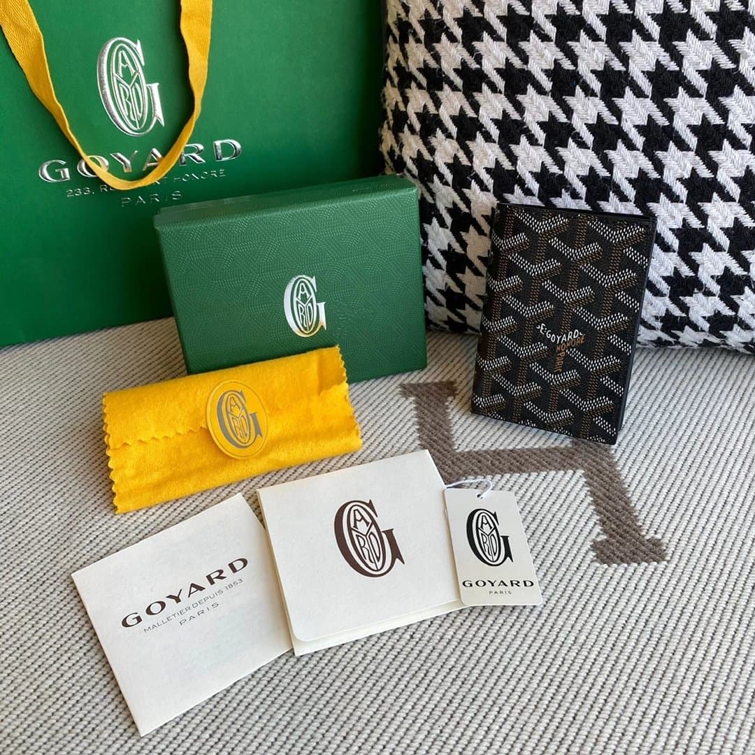 Goyard Wallet Goyardine Canvas