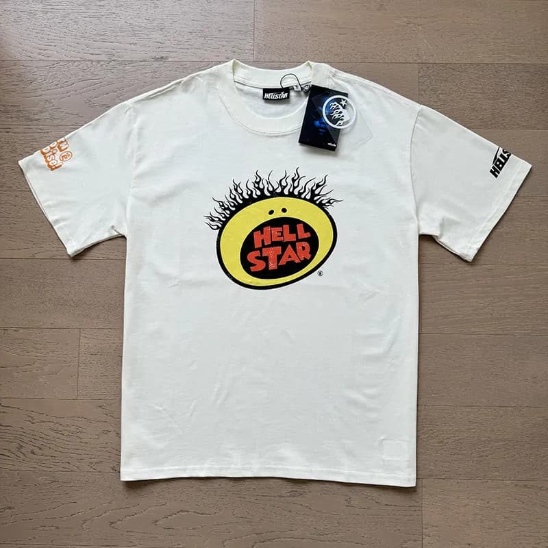 Hellstar Graphic Tee Acid Wash — 565