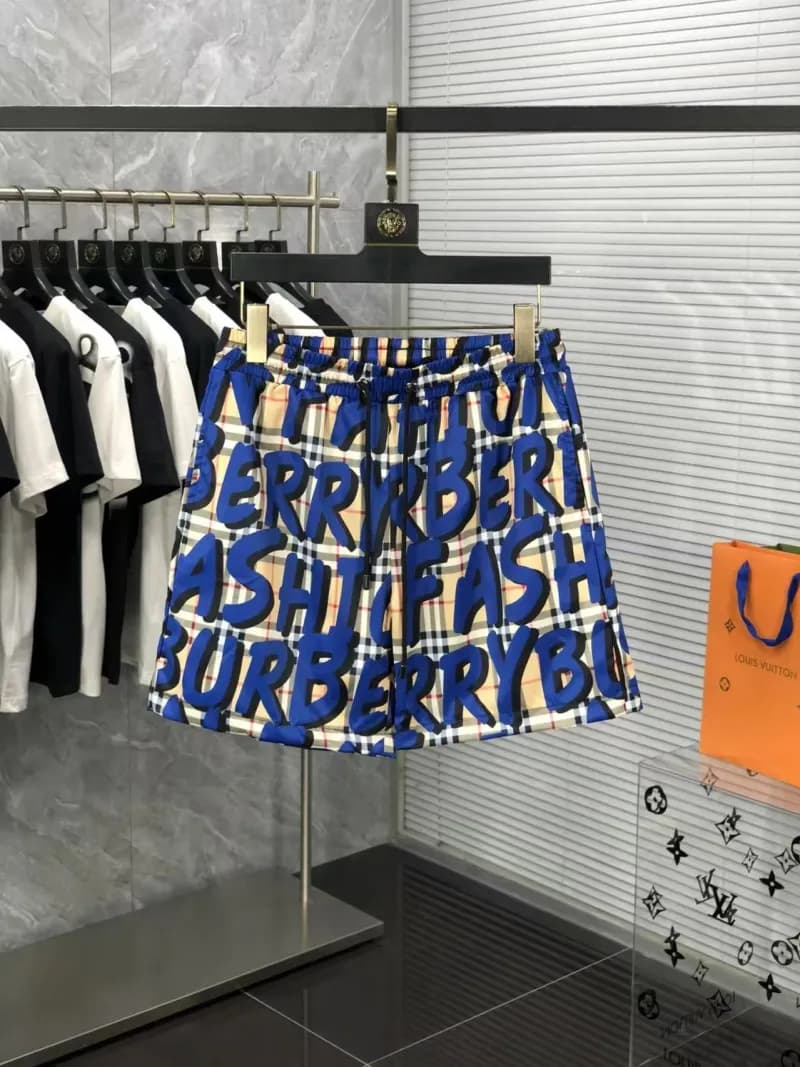 Balenciaga Logo Print Shorts Monogram Pattern — 13