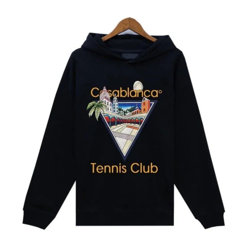 Casablanca Casa Blanca Sweatshirt Blue Gradient Logo — A30
