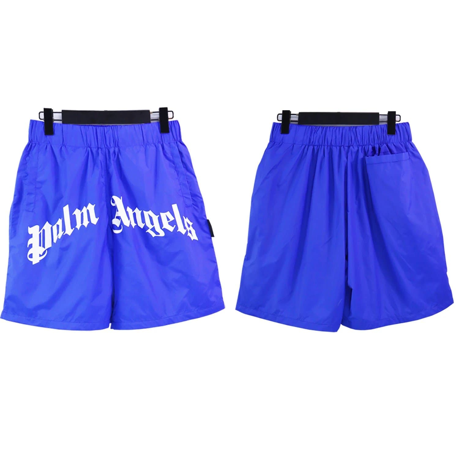Sp5der Flame Print Shorts Flame Graphic — 8507彩兰