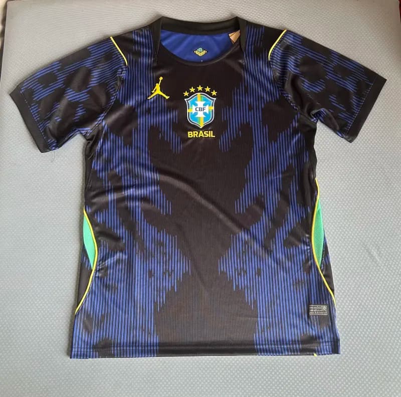 Jordan × Nike Brazil National Team Jersey 2022 World Cup Alternate