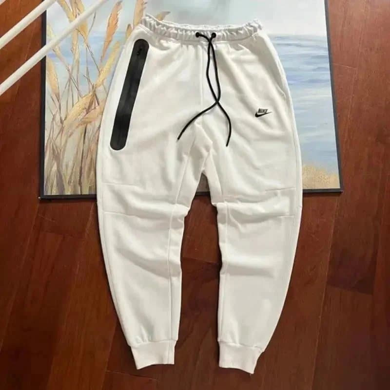 Nike Track Pants Side Stripe — 8002 白色裤子