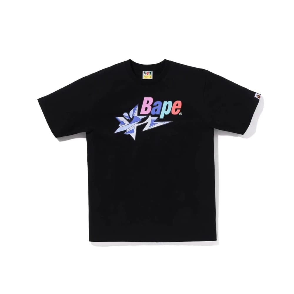 BAPE Star Tee White Star Logo — 5062黑色
